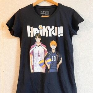 Haikyu Karasuno High School VS Shiratorizawa Academy High School T-shirt Anime M